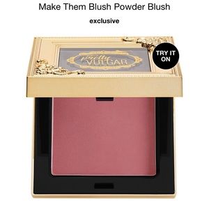 Pretty vulgar blush in hush blush